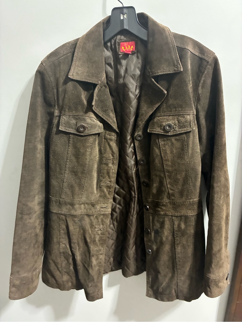 Women’s Brown Suede Barn Jacket